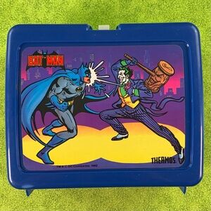 Thermos Batman and Joker Blue Lunchbox